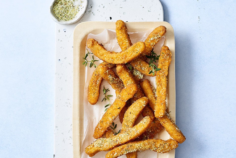 Crispy Golden Haloumi Fries