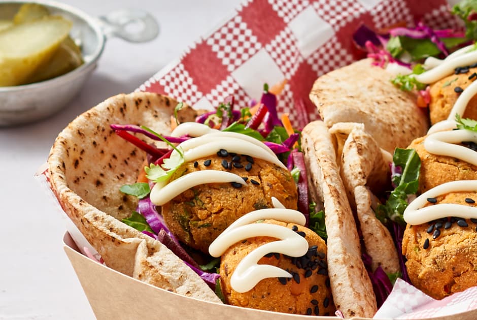 Sweet Potato Falafels