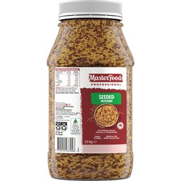 MasterFoods Professional Seeded Mustard 2.5kg Jar image