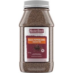 MasterFoods Professional Black Peppercorns Cracked Fine 1.05kg image