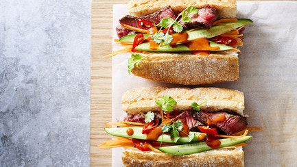 Lemongrass Beef Bánh Mì