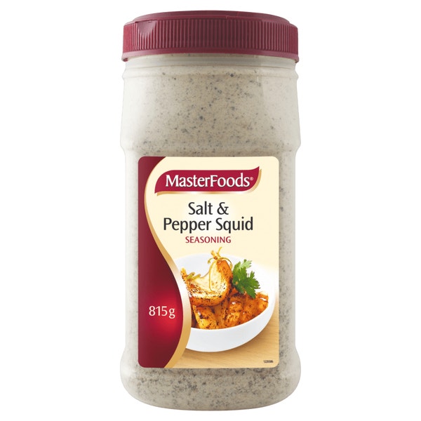 MasterFoods Salt and Pepper Squid Seasoning 815g Mars Foodservices