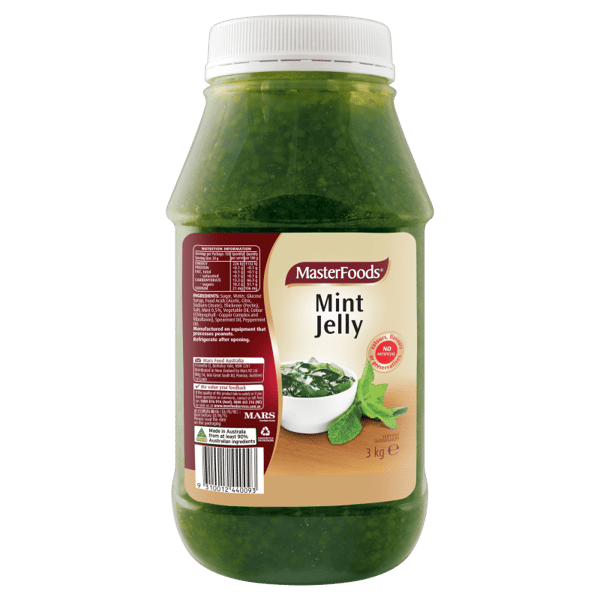 MasterFoods Mint Jelly 3kg