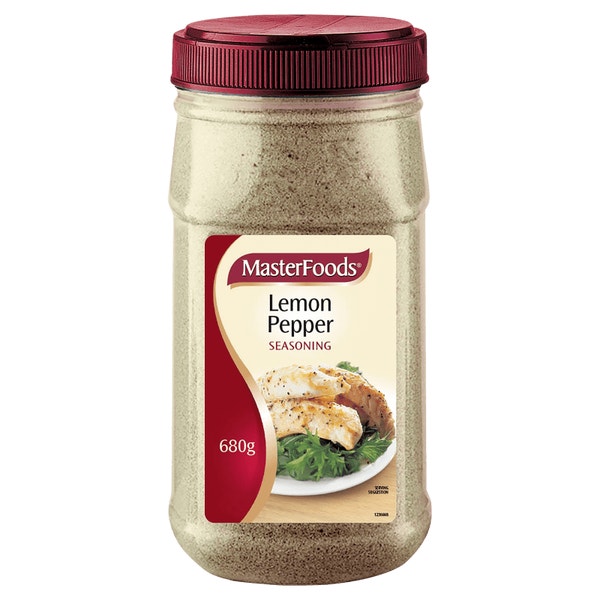 MasterFoods Lemon Pepper Seasoning 680g Mars Foodservices