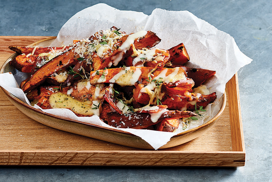 Loaded Sweet Potato Fries