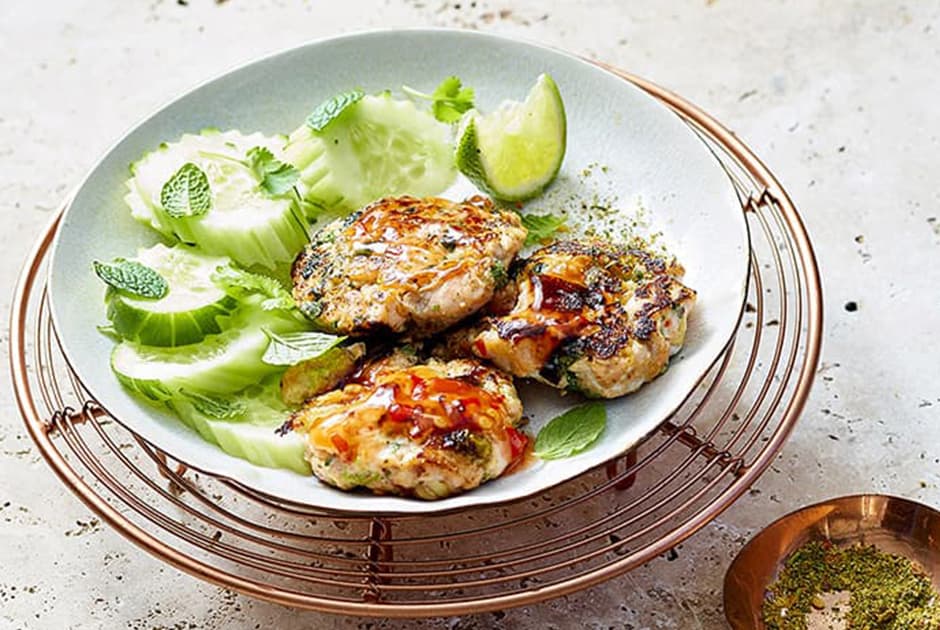 Mini Thai Salmon Fishcakes