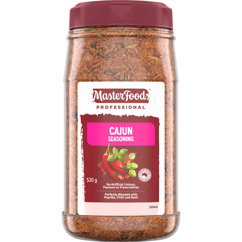 MasterFoods Professional Cajun Seasoning 520g Jar Mars Foodservices